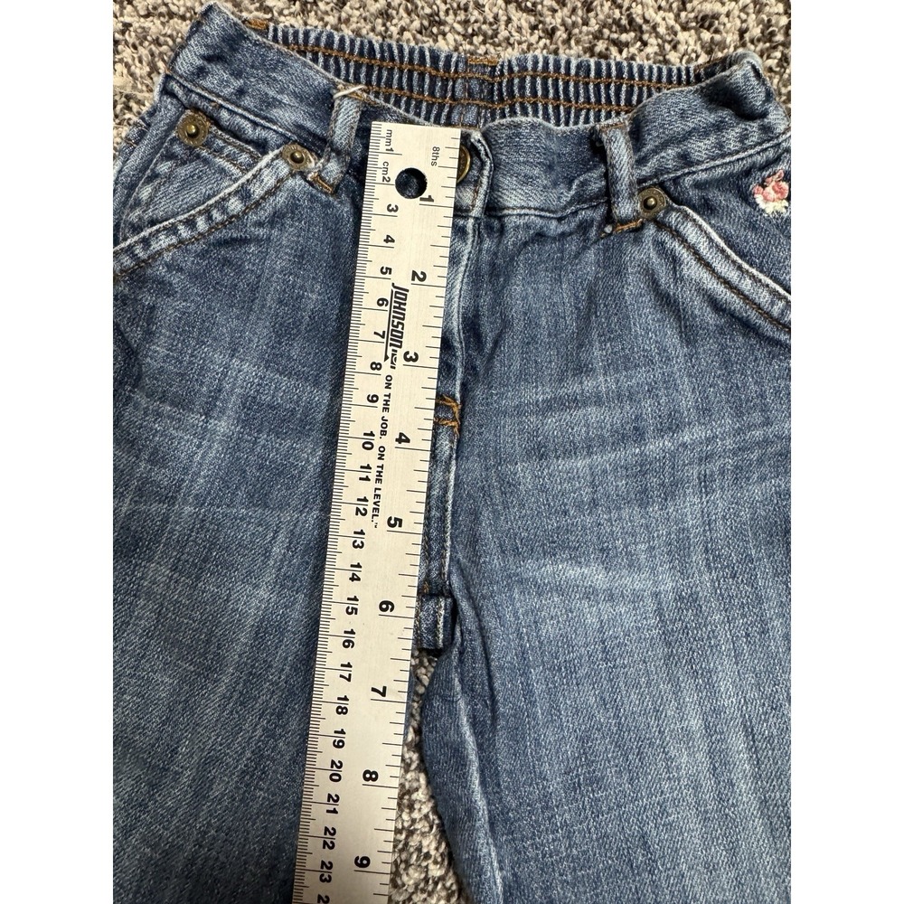 Janie and Jack Jeans Floral pocket Denim 12 to 18 months - Picture 8 of 9